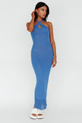 Nalu Keyhole Knit Maxi Dress Tide